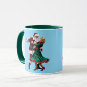 Mug Cute Santa Dancing (Devant gauche)