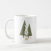 Mug Cute Scandinave Gnome Oiseaux Pins Arbres (Gauche)