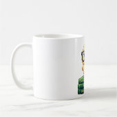 Mug Cute Scholar Chick Reading Books (Gauche)