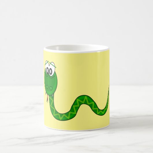 Mug Cute serpent vert (Centre)