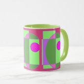 Mug Cute Sherell géométrique (Devant droit)