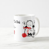 Mug Cute Shy Devil en Maze & & & (Devant droit)