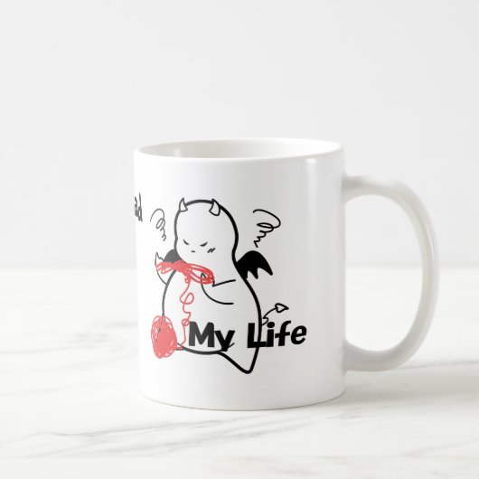 Mug Cute Shy Devil en Maze & & & (Droite)