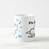 Mug Cute Shy Devil le vendredi heureux (Centre)
