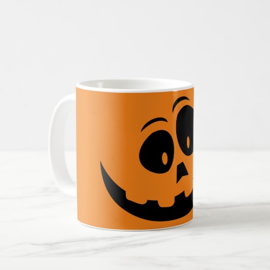 Mug Cute simple Jack-o'-lantern (Devant gauche)