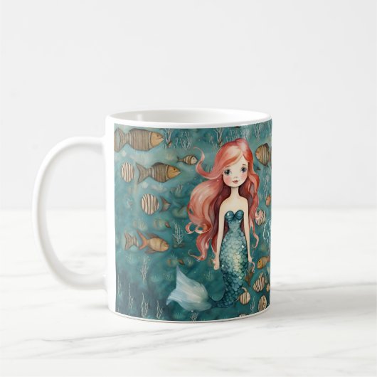 Mug Cute sirène (Gauche)