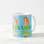 Mug Cute Sirène Redhead Thunder_Cove (Devant droit)