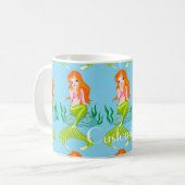 Mug Cute Sirène Redhead Thunder_Cove (Devant gauche)
