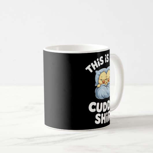 Mug Cute Sleeng Ducks This Is Our Cuddle  (Devant droit)