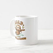 Mug Cute Sloth ASAP � Aussi Lentement Que Possible T-S (Devant gauche)