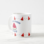 Mug Cute Smiling Kawaii Watermelon (Devant gauche)