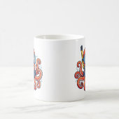 Mug Cute Snorkeling Octopus - Ocean Explorer (Centre)