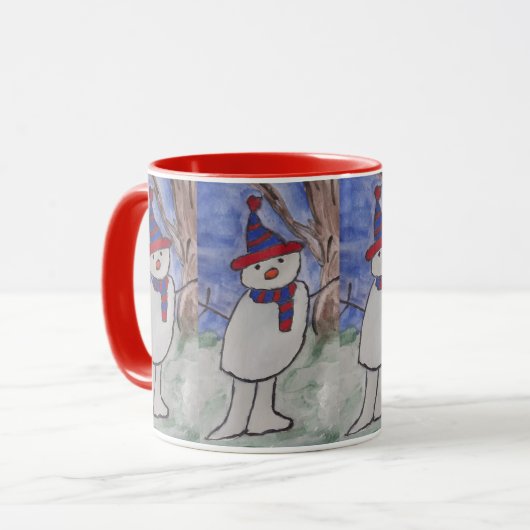 Mug Cute Snowman (Devant gauche)
