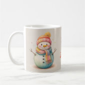 Mug Cute Snowman Let It Snow (Gauche)