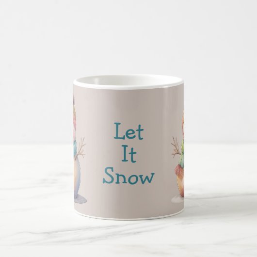 Mug Cute Snowman Let It Snow (Centre)