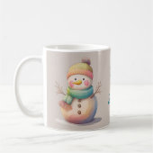 Mug Cute Snowman Let It Snow (Gauche)