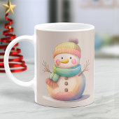 Mug Cute Snowman Let It Snow