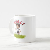 Mug Cute Soccer Kid Cartoon Sports Design (Devant gauche)