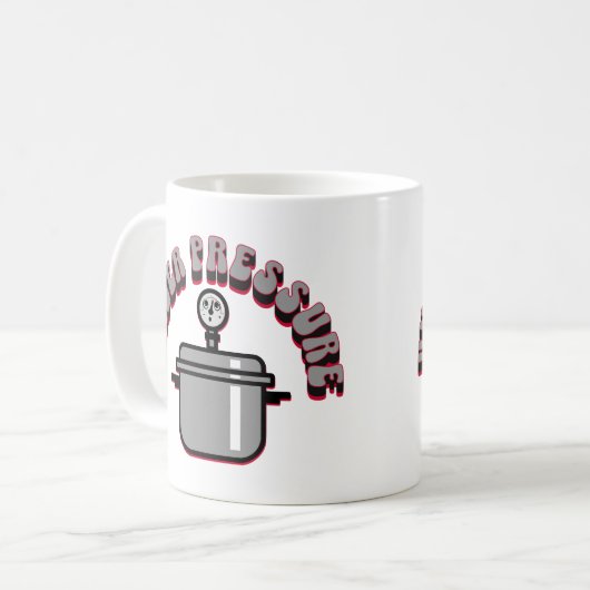 Mug Cute Sous Cuisinière À Pression (Devant gauche)