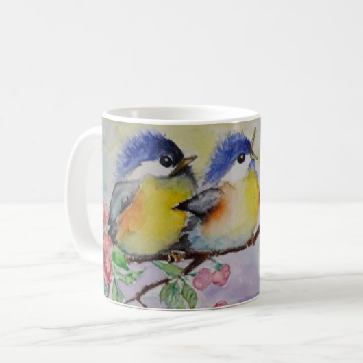 Mug Cute Sparrows (Devant gauche)