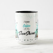 Mug Cute Spooky Halloween Girl Coffee Classic (Centre)