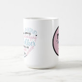 Mug Cute Stepmère mot art (Centre)