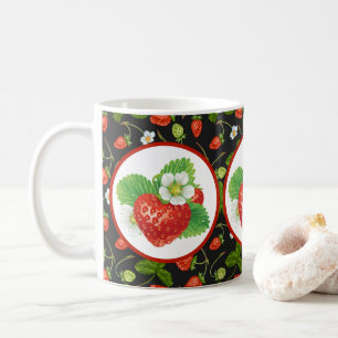 Mug cute strawberry lovers kitver