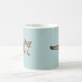 Mug Cute sucre planeur boue bleu (Centre)