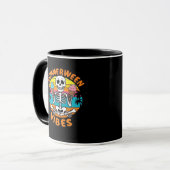 Mug Cute Summerween Vibes Skeleton IceCream Summer Vac (Devant gauche)