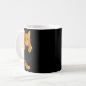 Mug Cute Tabby Cat Cket Drôle Chat Maman Chat Papa Cha (Devant gauche)