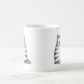 Mug Cute Tabby Cat - Kawaii kitty pour amoureux de les (Centre)