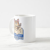 Mug Cute Tabby Chat Je Fais Ce Que Je Veux (Devant gauche)