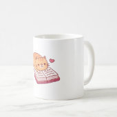 Mug Cute Tabby Chat Lire Un Livre (Devant droit)
