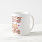 Mug Cute Tabby Chat Manger Crème De Glace Purfait Pu É (Devant droit)