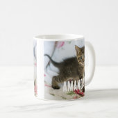 Mug Cute Tabby Kitten À L'Air Surpris (Devant droit)