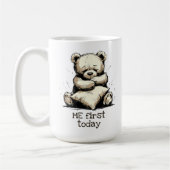 Mug Cute Teddy Bear Hug Coussin Autosoins Brown (Gauche)