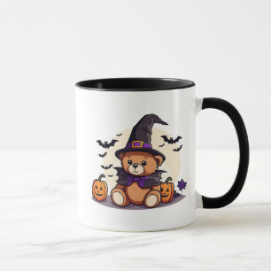 Mug Cute Teddy Halloween
