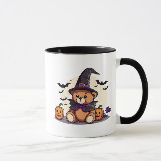 Mug Cute Teddy Halloween