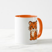 Mug Cute Tiger Cub (Devant droit)