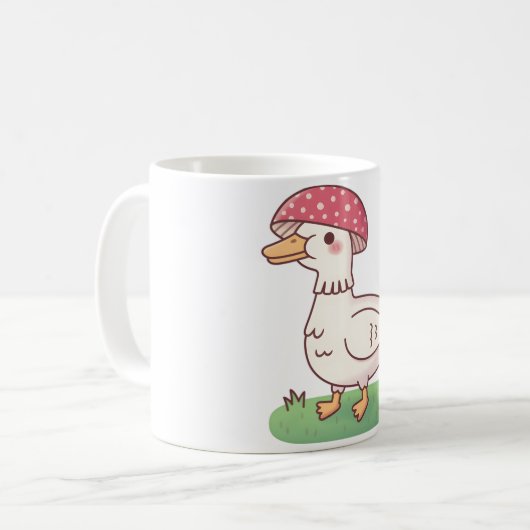 Mug Cute Toadstool Champignons Canard (Devant gauche)