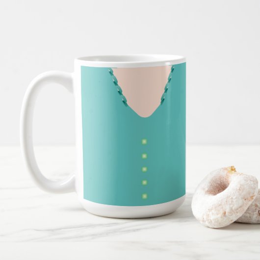 Mug Cute Turquoise 🎀 Ball Gown Blouse (Avec donut)