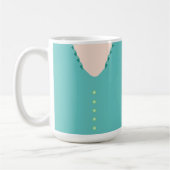 Mug Cute Turquoise 🎀 Ball Gown Blouse (Gauche)