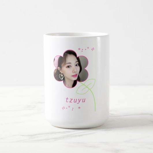 Mug Cute Tzuyu Kpop Deux fois Ado esthétique (Centre)