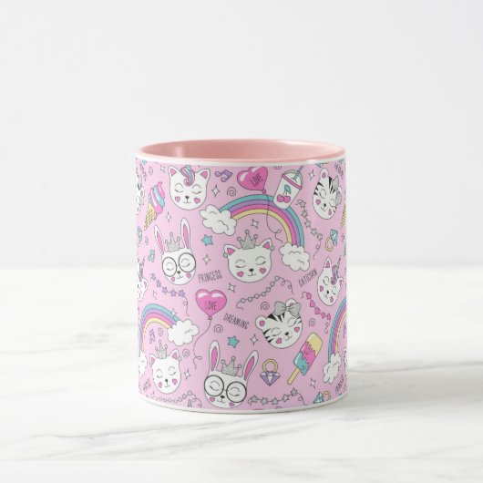 Mug Cute Unicorn Chats (Centre)