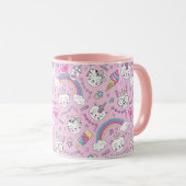 Mug Cute Unicorn Chats (Devant droit)