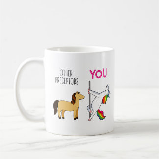 Mug Cute Unicorn Infirmière Préceptor Funny