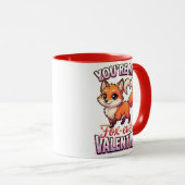 Mug Cute Valentine Fox – You’re My Fox-Ever Valentine (Devant droit)