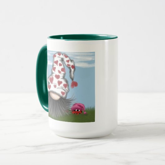 Mug Cute Valentine Gnome (Devant gauche)