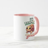 Mug Cute Valentine Turtle – I’m Tote-Ally Yours (Devant droit)