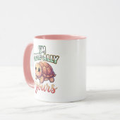 Mug Cute Valentine Turtle – I’m Tote-Ally Yours (Devant gauche)